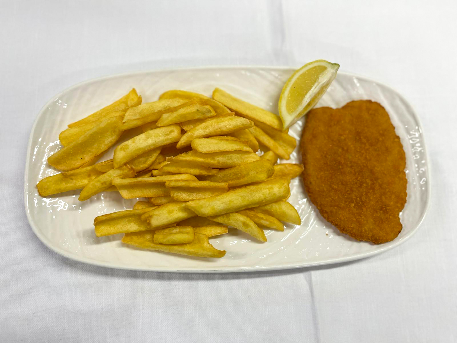 Cotoletta e patatine