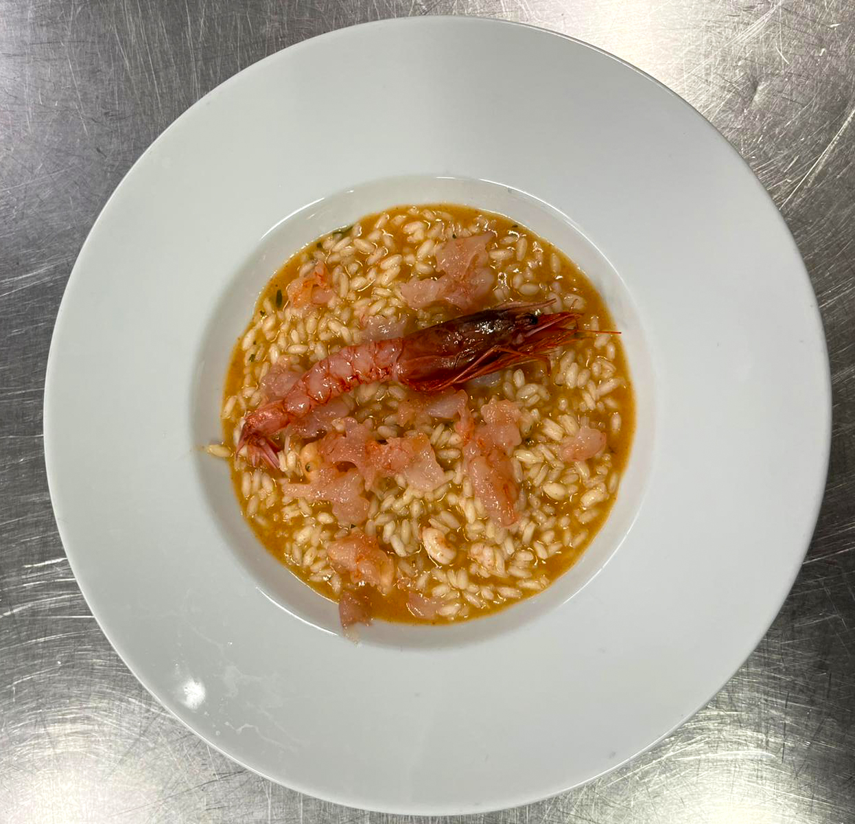 Risotto al gambero rosso